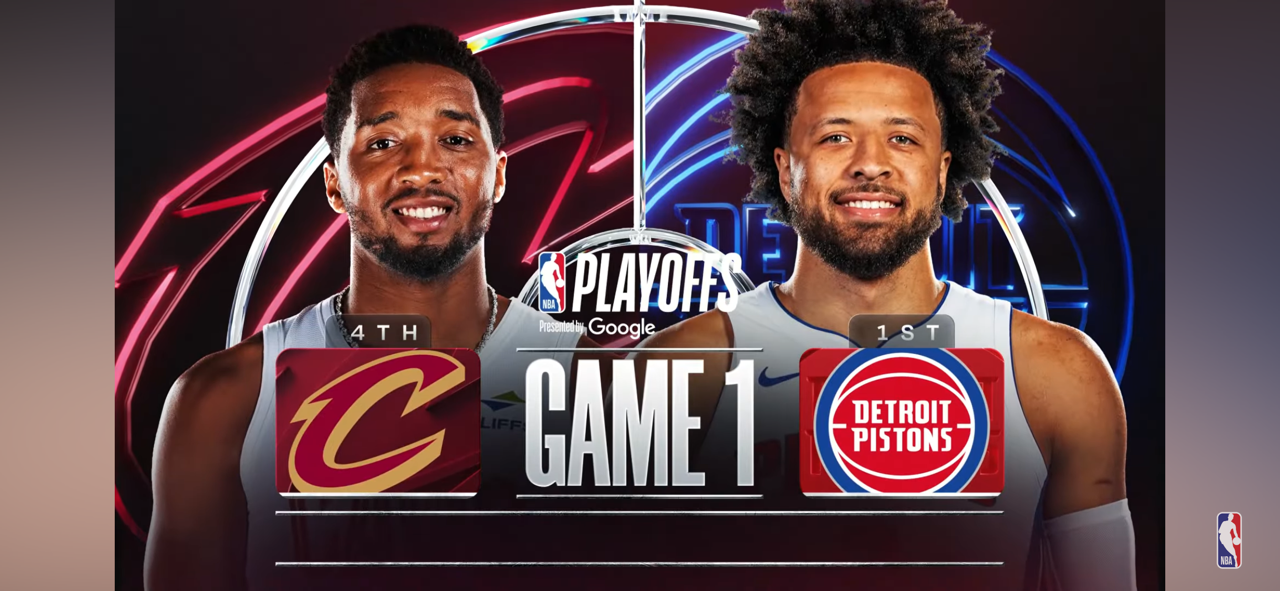EXTENDED: #4 CAVALIERS at #1 PISTONS | FULL GAME 1 HIGHLIGHTS