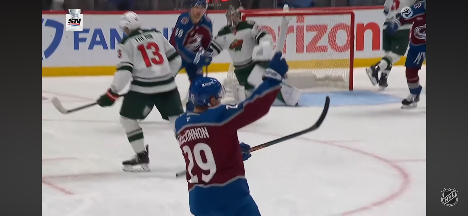 MACKINNON on the power play ICES Game 2!!