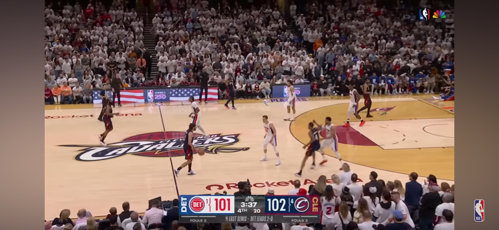 Final 3:39 INSANE ENDING #4 Cavaliers vs #1 Pistons