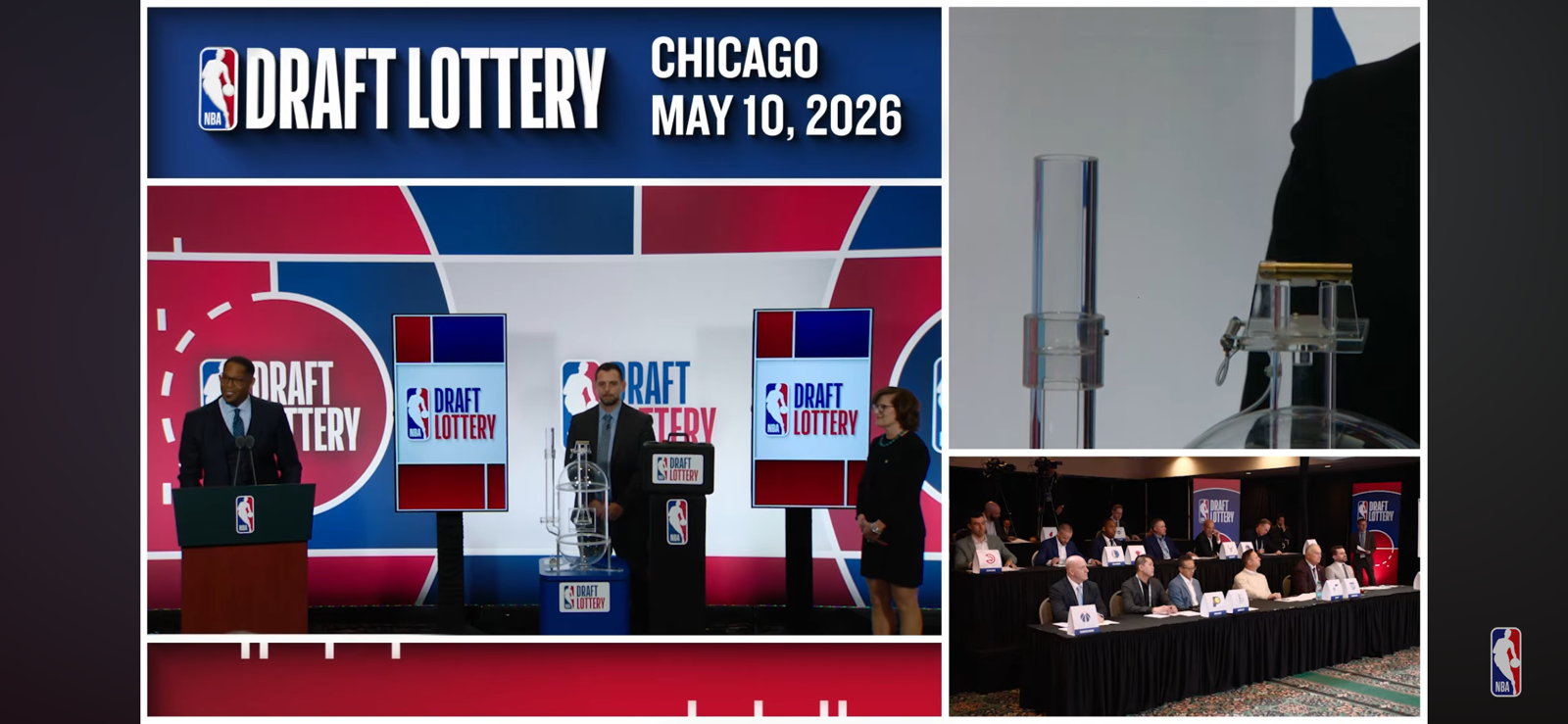 2026 NBA Draft Lottery: Watch the Full Drawing
