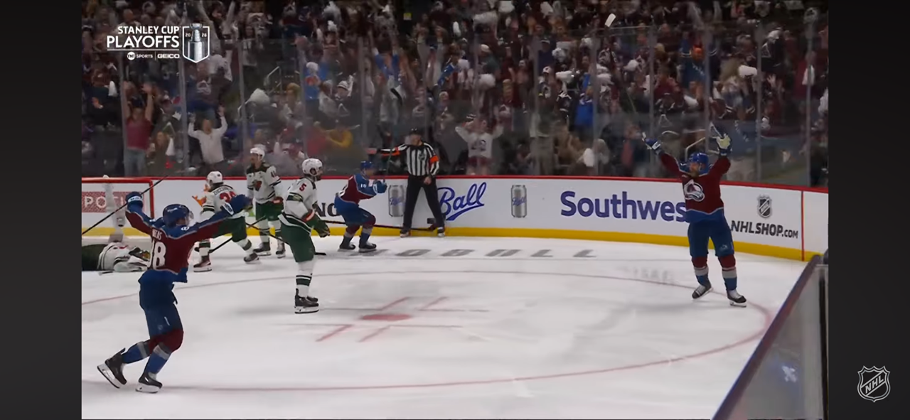 COMEBACK COMPLETE! SERIES OVER! Avalanche eliminate Wild in Overtime!
