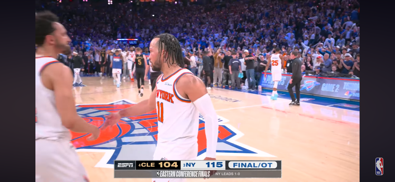 The Knicks Closed Game 1 on a HISTORIC 44-11 Run 🤯