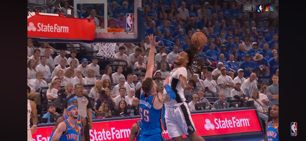 Stephon Castle INSANE Poster Dunk in Game 2!