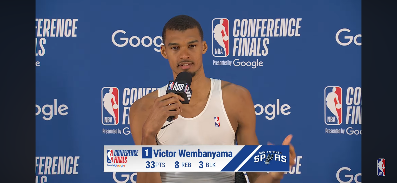 Wemby Sounds Off After Dominant Game 4 Performance vs Thunder 👽 | May 24, 2026