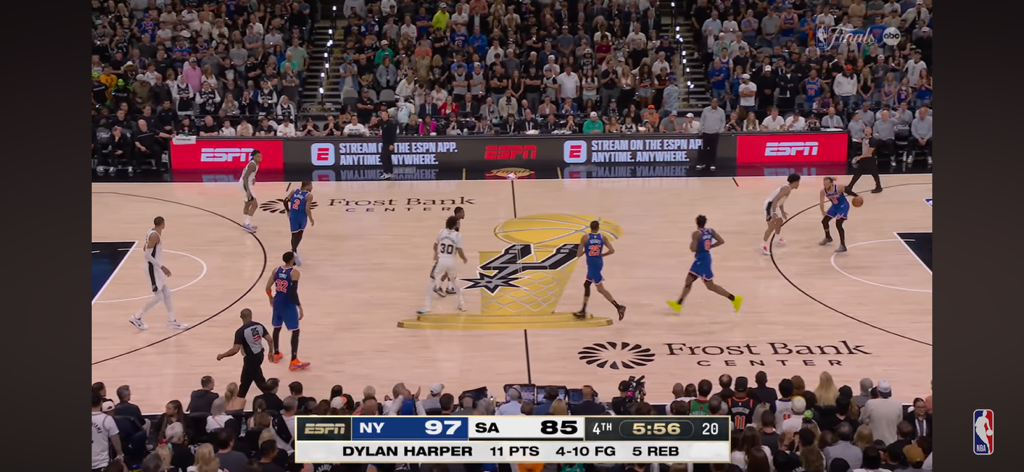 Final 5:59 INSANE ENDING #3 Knicks vs #2 Spurs Game 2 of the NBA Finals