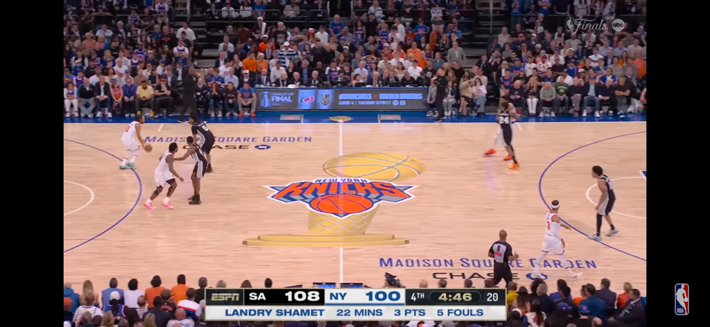 Final 4:50 WILD ENDING #2 Spurs at #3 Knicks Game 3 of the NBA Finals