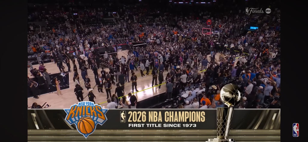 THE FINAL CALL: FOR THE FIRST TIME IN 53 YEARS, THE KNICKS ARE NBA CHAMPIONS 🏆