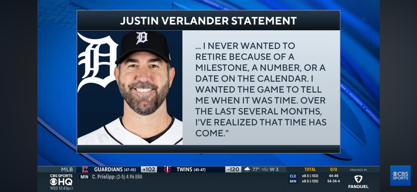 Justin Verlander set to retire at the the end of season 🚨