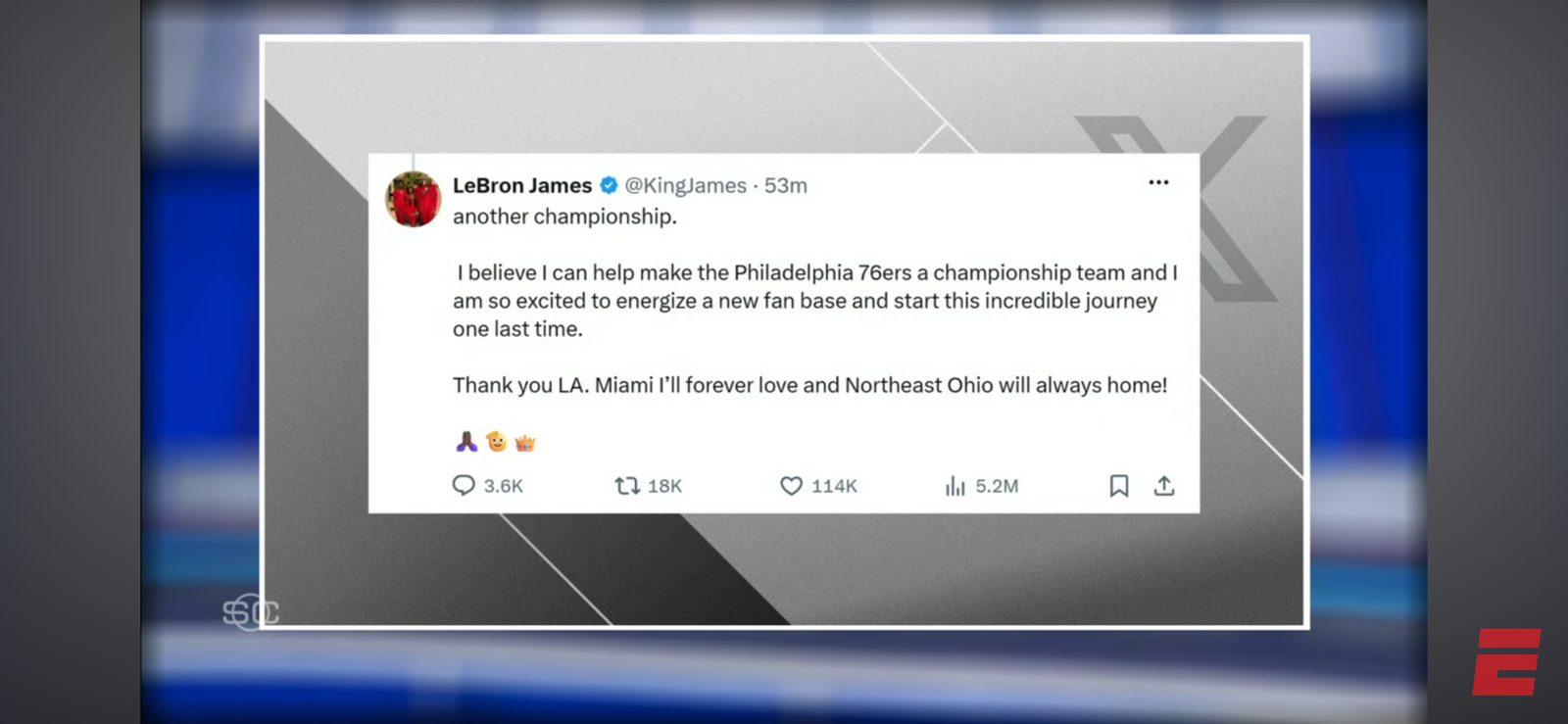 Discussing the 76ers’ potential lineup 🤯 How will LeBron fit?