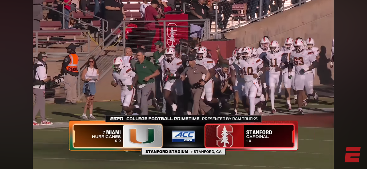 Miami Hurricanes vs. Stanford Cardinal | Full Game Highlights