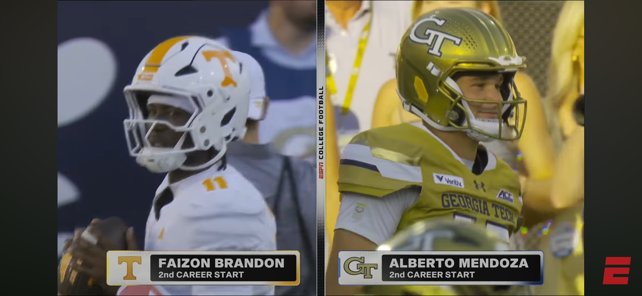 Tennessee Volunteers vs. Georgia Tech Yellow Jackets | Full Game Highlights | ESPN College Football