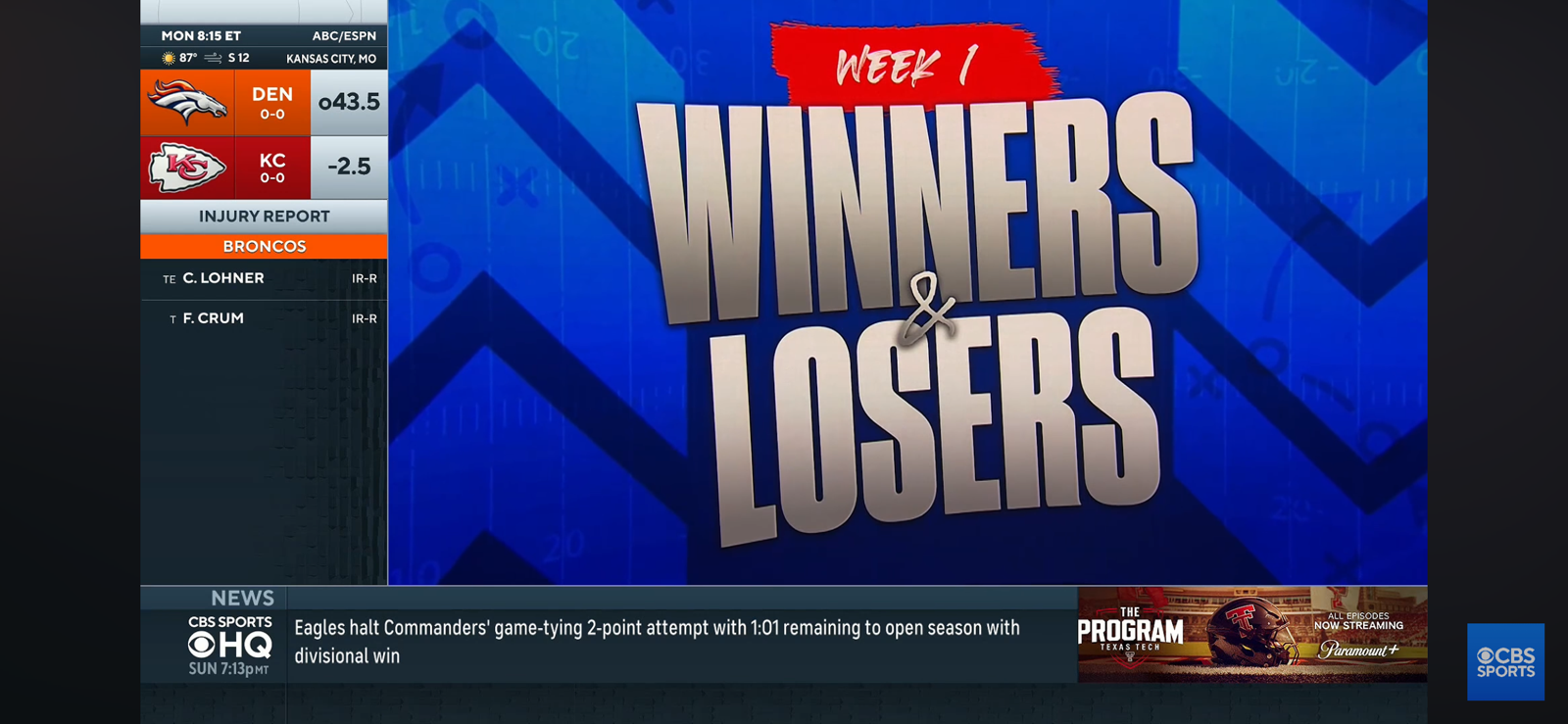 Biggest Winners & Losers from NFL Week 1 | Caleb Williams Shines, Cardinals Upset Chargers & MORE