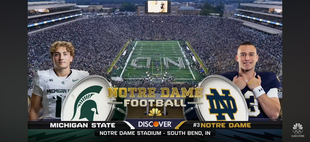 Michigan State vs. No. 3 Notre Dame | COLLEGE FOOTBALL HIGHLIGHTS | NBC Sports