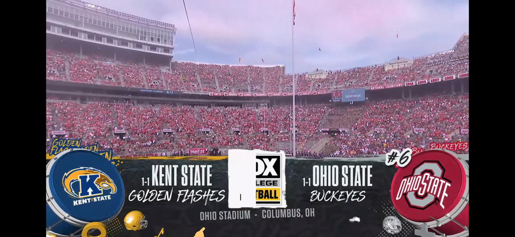 Kent State Golden Flashes vs No. 6 Ohio State Buckeyes Highlights 🏈 FOX College Football