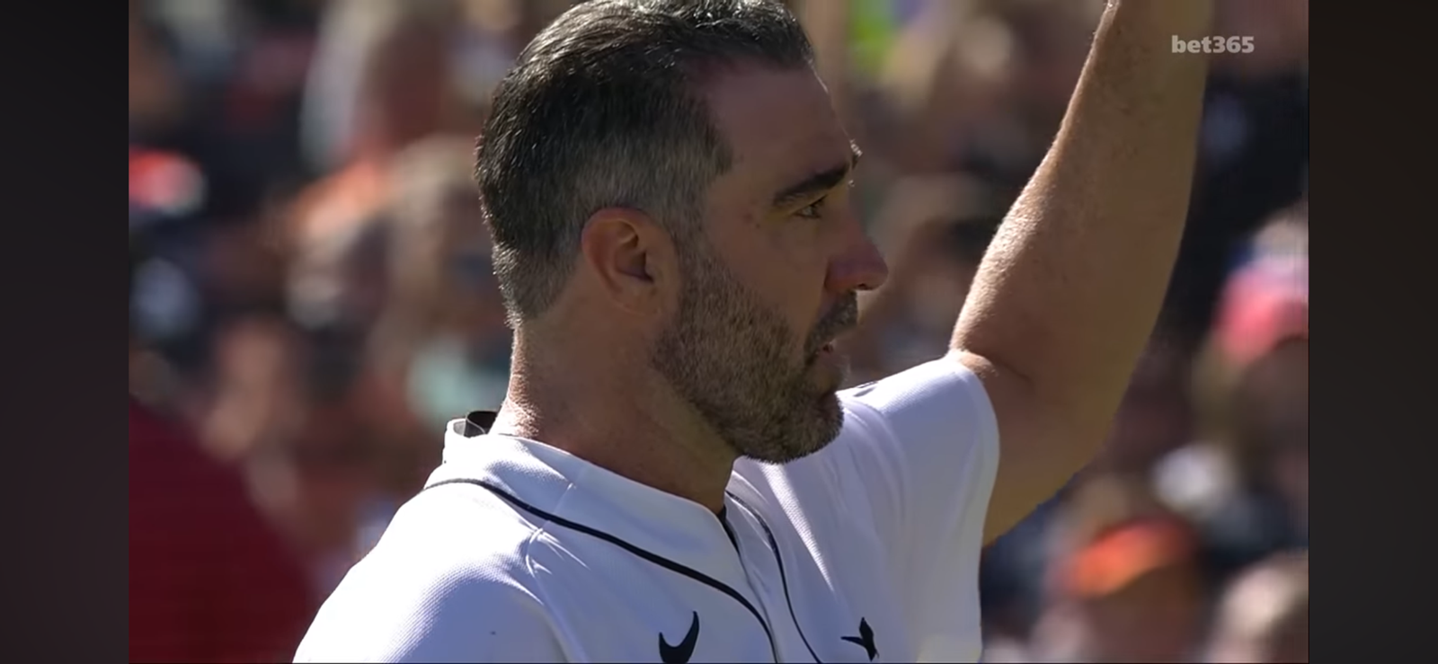 THANK YOU JV 🧡 Justin Verlander’s final out and emotional goodbye 👏