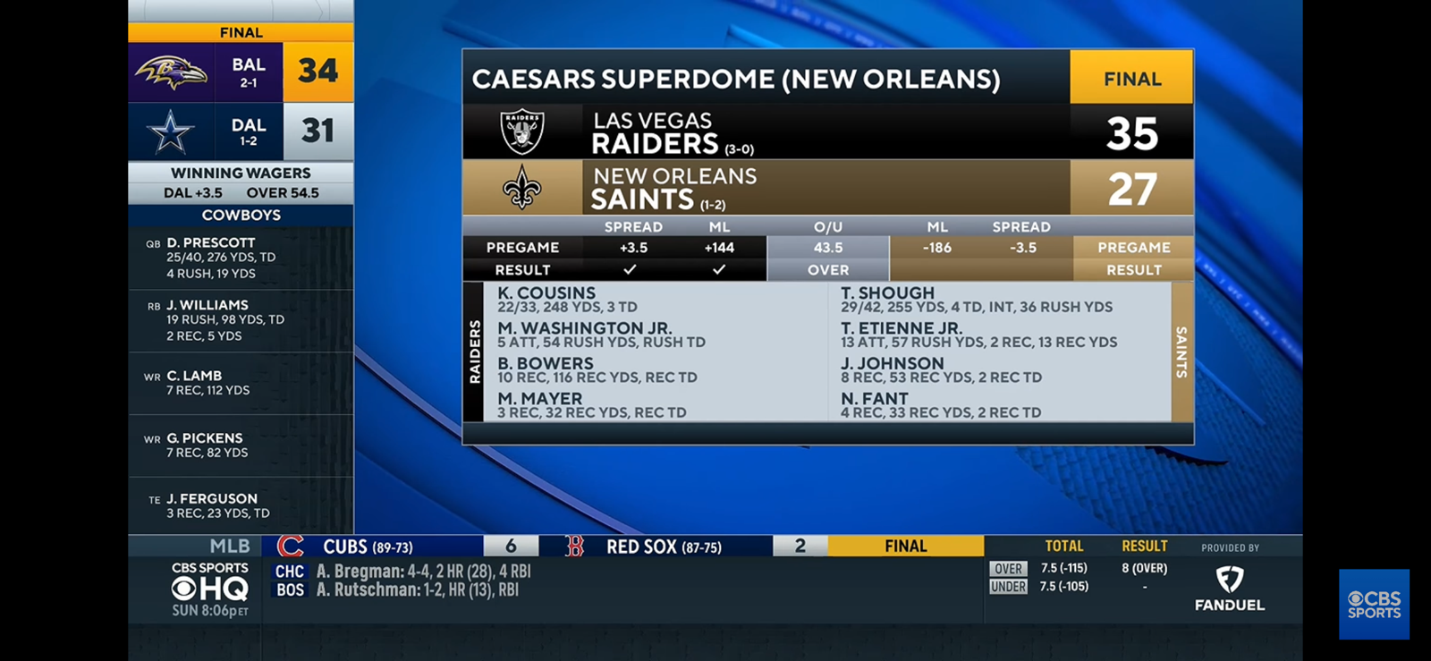 Raiders go marching in 4th quarter to win on the road vs Saints | Potential playoff team in Vegas?