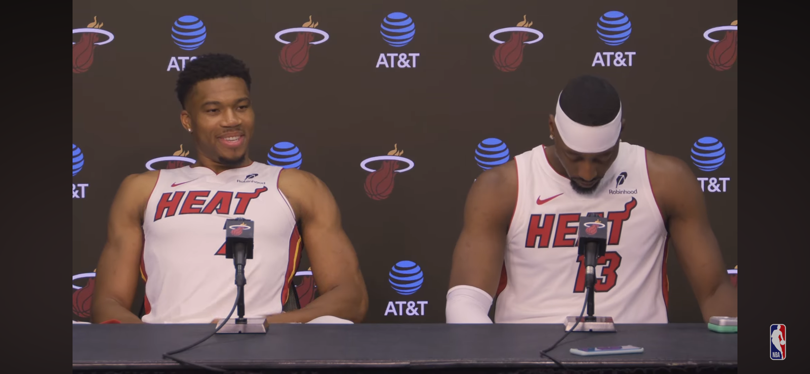 Giannis Antetokounmpo & Bam Adebayo Talk Playing Together, Heat Roster & More at Media Day