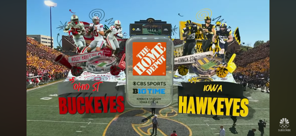 Ohio State Buckeyes vs. Iowa Hawkeyes |COLLEGE FOOTBALL HIGHLIGHTS