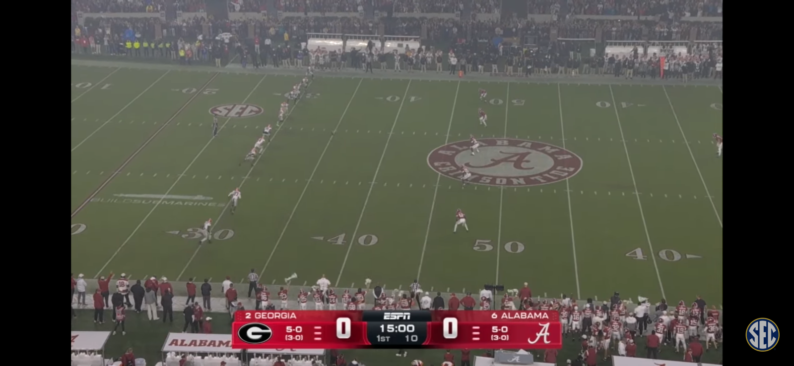 Georgia Bulldogs vs. Alabama Crimson Tide | Game Highlights | SEC Football