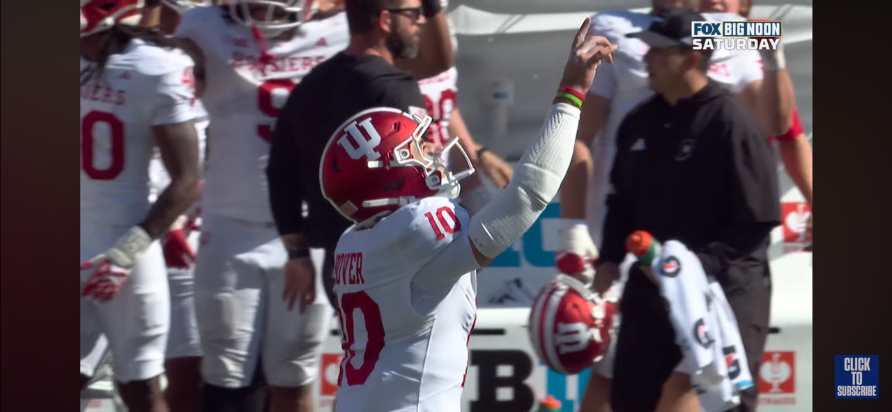 No. 7 Indiana Hoosiers vs Nebraska Cornhuskers Highlights 🏈 FOX College Football
