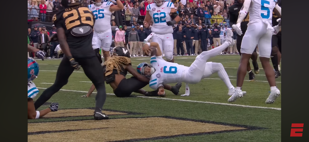 Ole Miss Rebels vs. Vanderbilt Commodores | Full Game Highlights | College Football