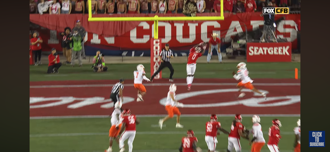 No. 18 Oklahoma State Cowboys vs No. 20 Houston Cougars Highlights π FOX College Football