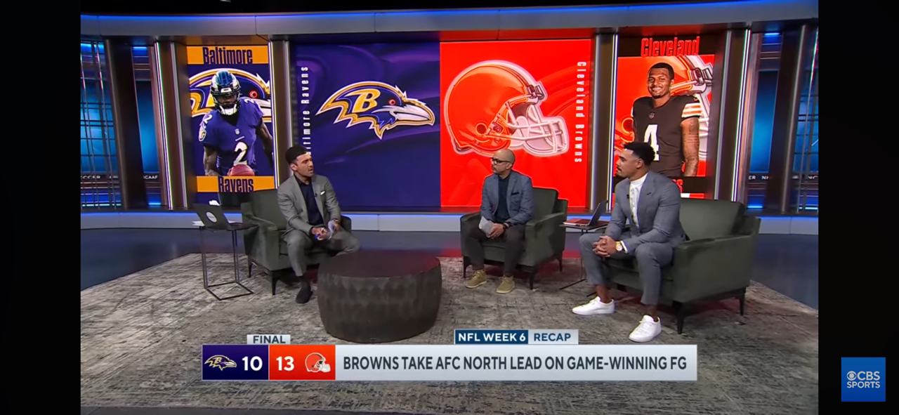 Browns take AFC North lead on game-winning field goal vs Lamar-less Ravens