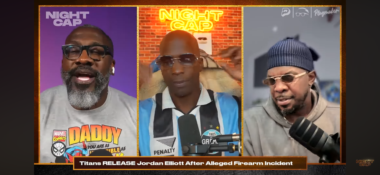 Unc & Ocho RIP Jordan Elliott After Titans RELEASE Him Over GUN Scare! | Nightcap