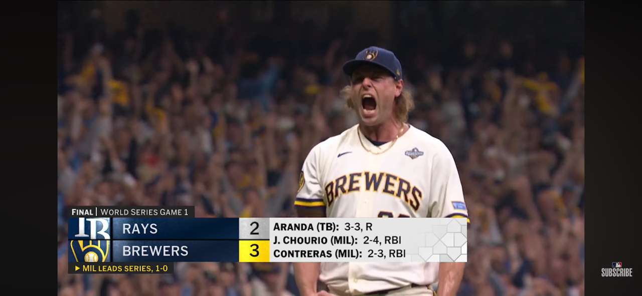 RAYS vs. BREWERS: World Series Full Game 1 Highlights (October 23) | 2026 MLB Postseason